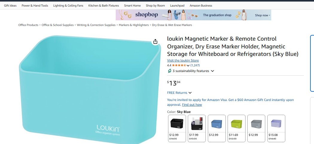 I am a nyc teacher and would love a marker holder to kick off the start of the school year. Please repost. Thanks  amazon.com/hz/wishlist/ls…