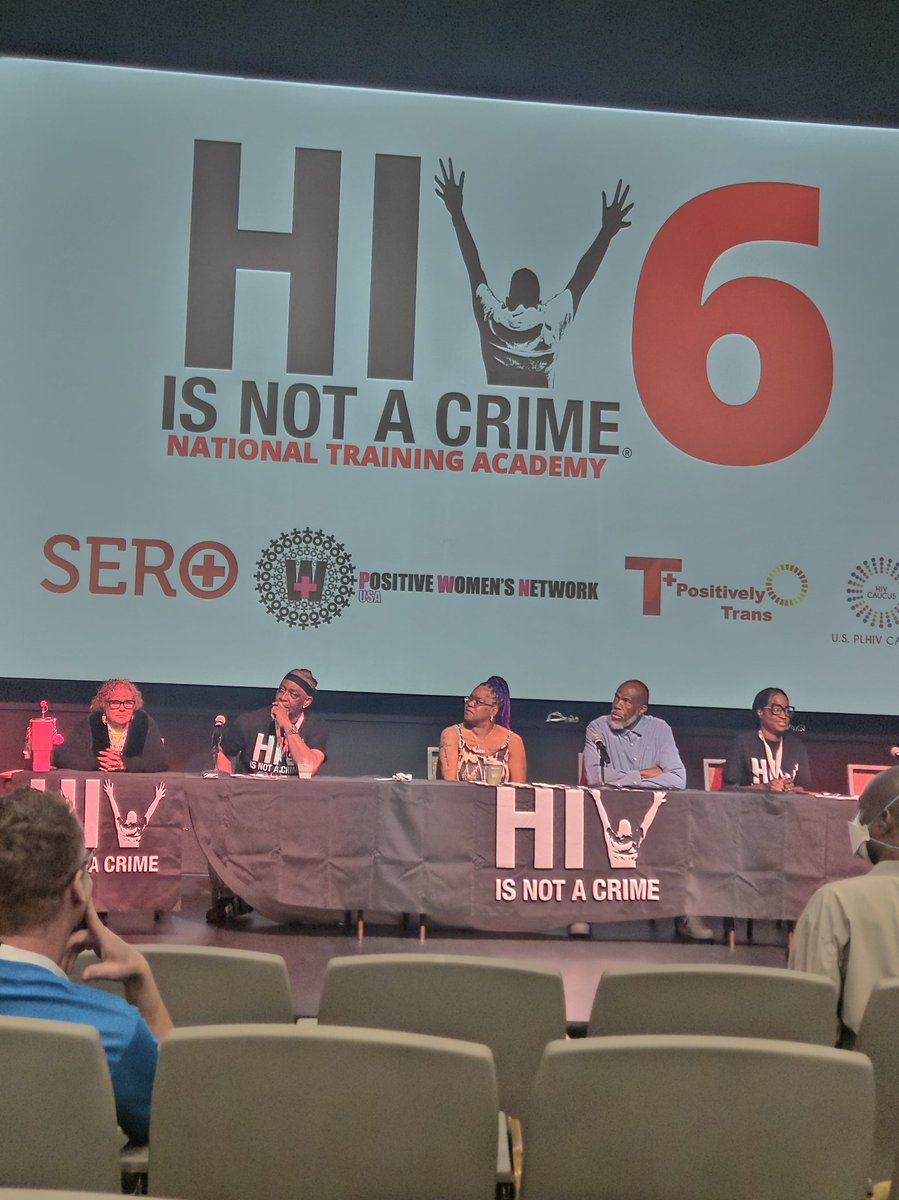 These amazing panelists are all survivors of #HIVcriminalization
#HIVisnotacrime