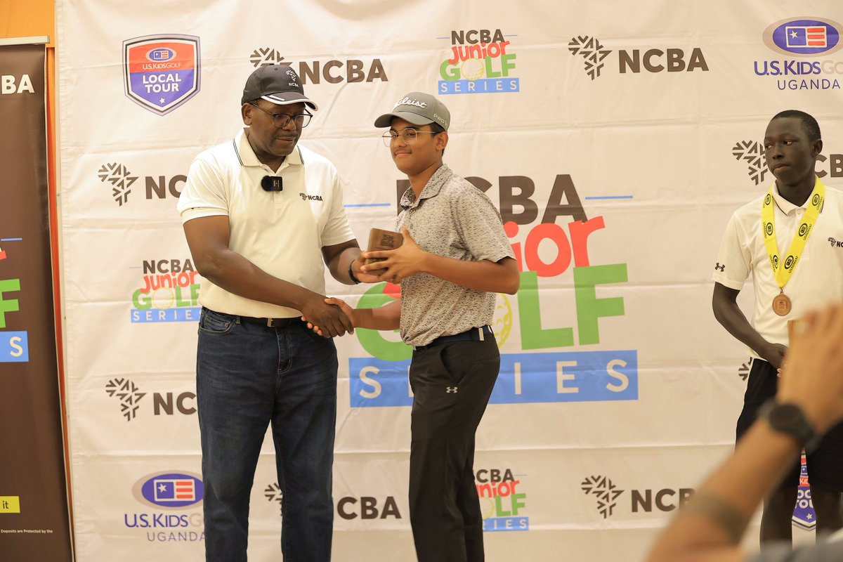 NCBA Bank Uganda (@ncbauganda) on Twitter photo Our CEO <a href="/mmuyobo/">Mark Muyobo</a> stepped up to celebrate the future of golf by personally handing out awards at today’s #NCBAJuniorGolfSeries finale. His presence reminded us that leadership means showing up, especially for the next generation.
#GoForIt | #InspiringGreatness Our CEO <a href="/mmuyobo/">Mark Muyobo</a> stepped up to celebrate the future of golf by personally handing out awards at today’s #NCBAJuniorGolfSeries finale. His presence reminded us that leadership means showing up, especially for the next generation.
#GoForIt | #InspiringGreatness