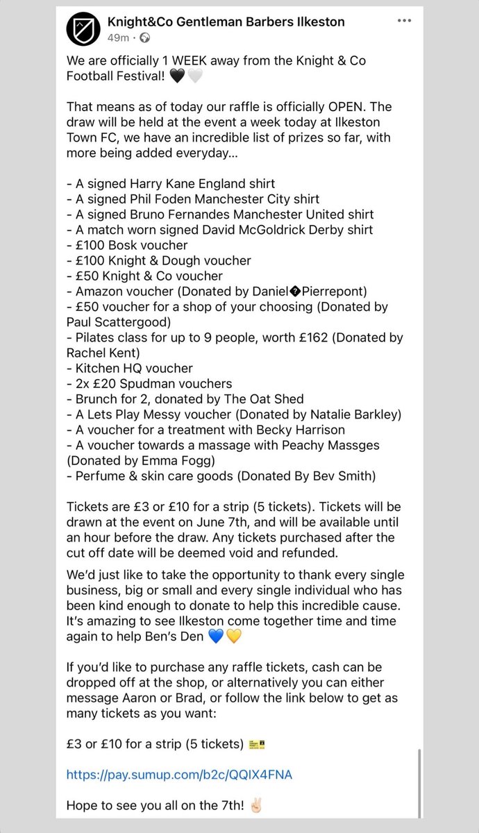 Knight & Co FC tweet media