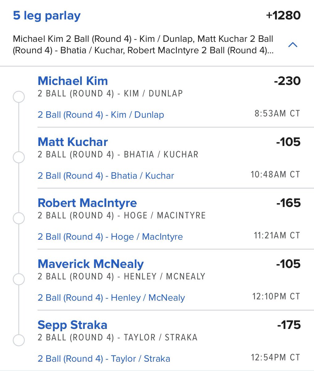 DawgAnalytics's tweet image. ⛳️ Sunday 2-Ball Picks – Final Round
Rolling with these matchups to close out the weekend. 

Let’s finish strong 💪
#PGA #GolfBets #2Ball #DawgAnalytics #SundayGolf #gamblingX