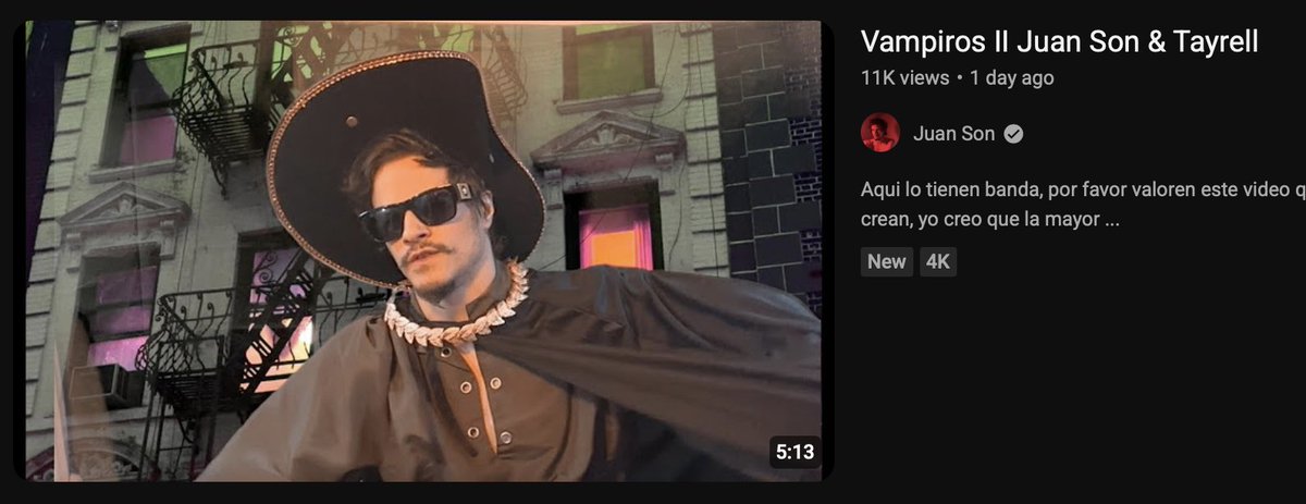 Me siento como un granjero llendo a revisar cuanto pusieron las gallinas, 11 mil views 24 horas. 😏 excelente! muchísimas gracias por escucharlas!!! pronto nueva musica!