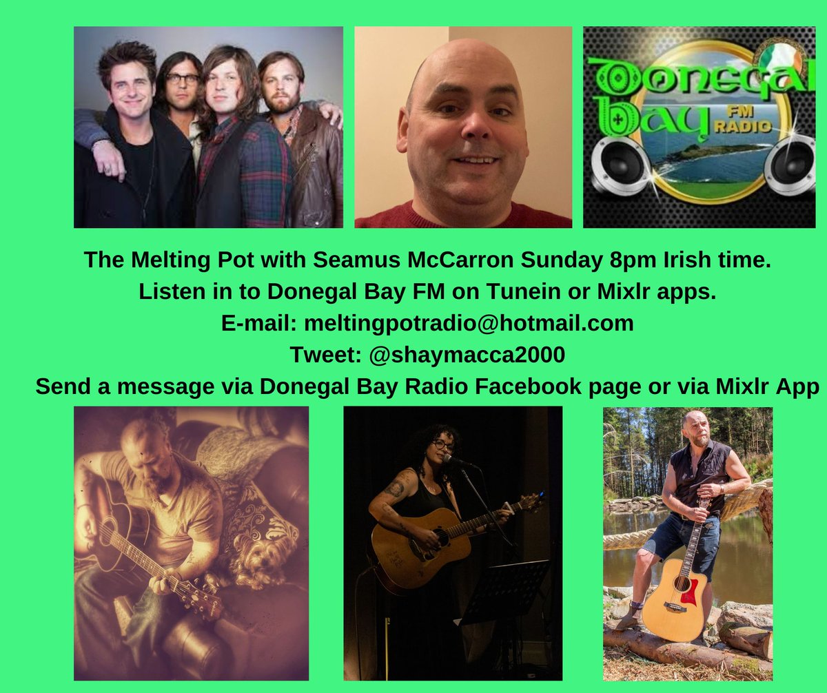 Today on the show I have music from Counting Crows, Lily Allen, Jerry Fish &amp; the Mudbug Club among others. I have two songs from Kings of Leon 's album Aha Shake Heartbreak as the Doubleplay. Local Artists are Mark McKinney, Maria McCormack with a track from her new Live EP from