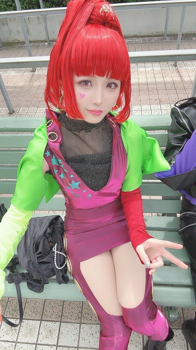 SQちゃん❣️
め〜ちゃくちゃ楽しかった☺️💞
衣装膝から上は可愛くできたよ〜〜❣️
 #長島スパコス