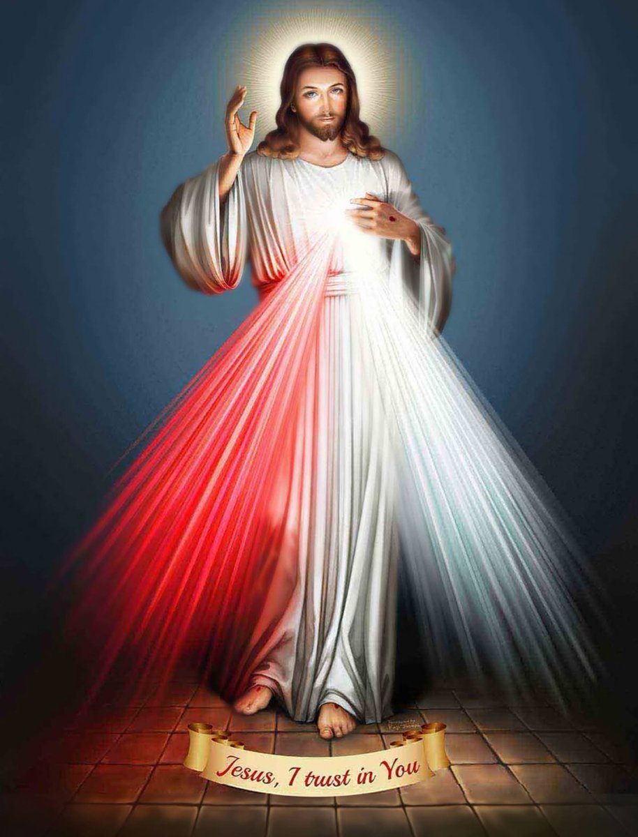 SwPrayer's tweet photo. How dear your soul is to Me! I have inscribed your name upon My hand; you are engraved as a deep wound in My Heart.(Diary of St. Faustina #1485) Please comment "Jesus, I trust in You" in response.

#Divinemercy https://t.co/KTHcy9frSK