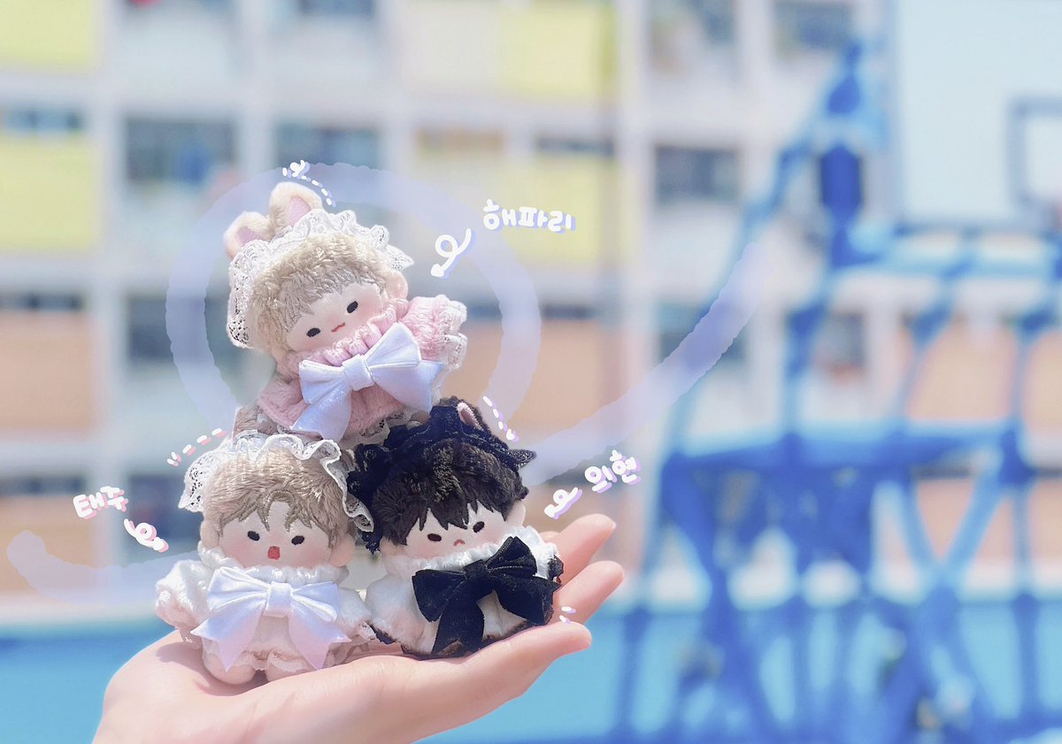 #당신의_심장을_녹연네_솜💘 
#콩심은데_콩나고_밤심은데_콩밤가족
#허브향_솔솔
여름감성🩵🩵