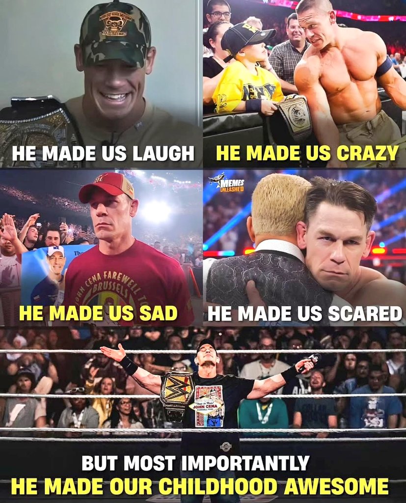 Thank You <a href="/JohnCena/">John Cena</a> 💛
