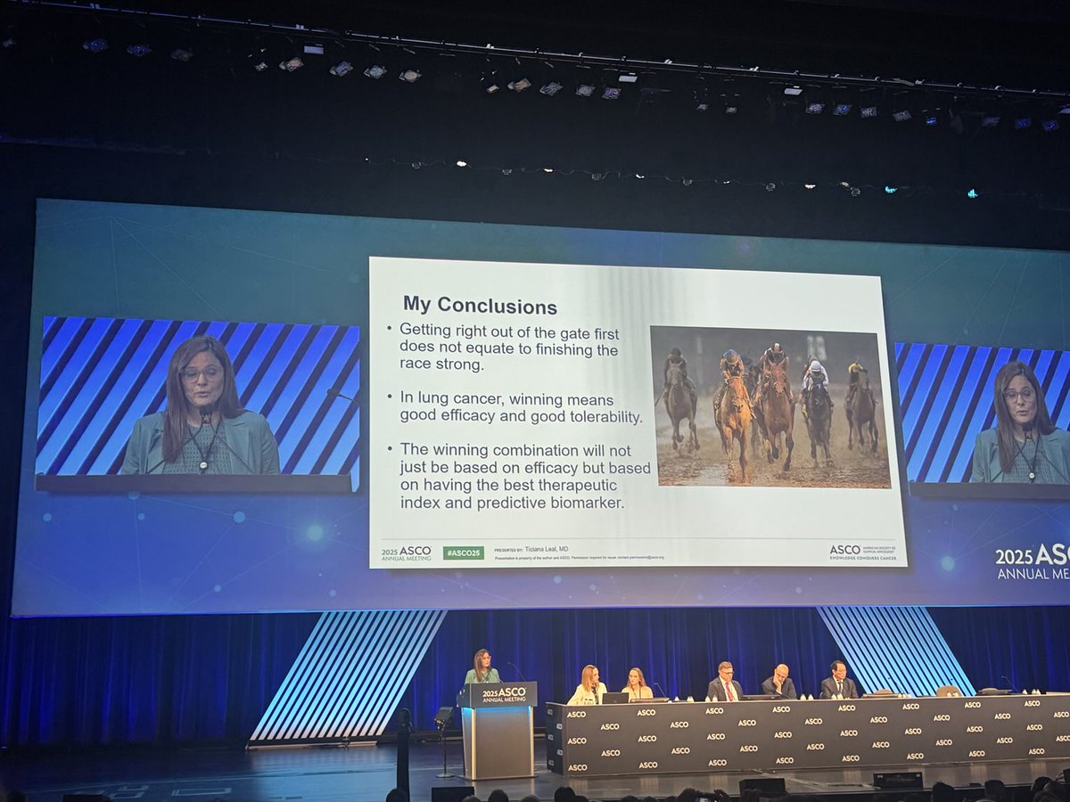 Dr. Estela Rodriguez (@latinamd) on Twitter photo #ASCO25 👏👏 <a href="/LealTiciana/">Ticiana Batista (Leal)</a> <a href="/WinshipAtEmory/">Winship Cancer Institute of Emory University</a> takes it Right Out of the Gate in her discussion of 1L therapy options of Stage IV 🫁 lung cancer abstracts #ASCO25 👏👏 <a href="/LealTiciana/">Ticiana Batista (Leal)</a> <a href="/WinshipAtEmory/">Winship Cancer Institute of Emory University</a> takes it Right Out of the Gate in her discussion of 1L therapy options of Stage IV 🫁 lung cancer abstracts