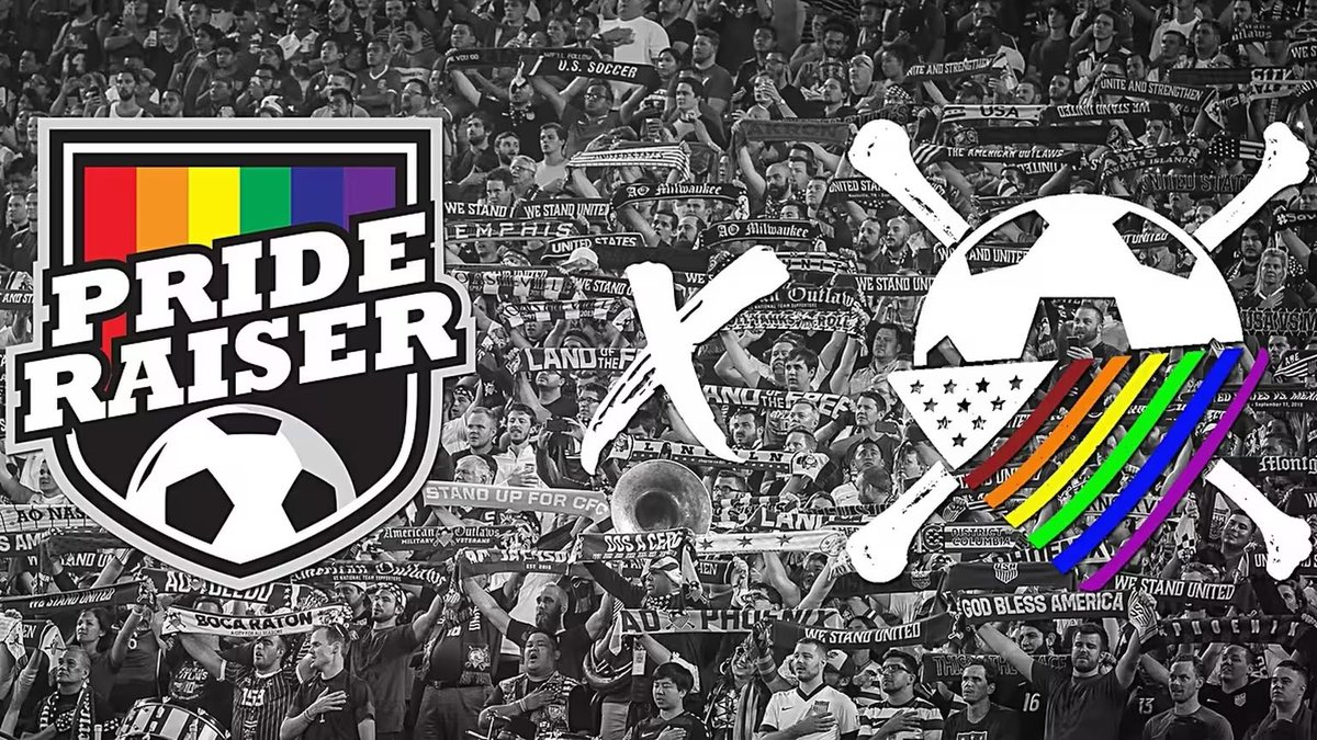 The U.S. National Teams have never been afraid to take a stand we are here to ensure that the American Outlaws is a supporters group celebrating diversity and inclusion. 

Pledge a donation for every goal in every match in June-> prideraiser.org/campaigns/the-…