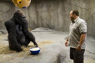 Shicuki's tweet photo. Kevin James in Zookeeper (Shatabhisha Moon) talking to a lonely gorilla in captivity. Shatabhisha movies often focus on 'freeing the animal within' as they have trouble letting loose #shatabhisha #nakshatra #vedicastrology https://t.co/PXhU3jIjky