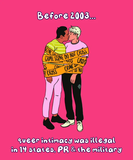 THREAD: This #PrideMonth, don't forget that the fight for queer liberation didn't start or end with marriage equality. We need to keep fighting for our rights. Here's are a few examples: