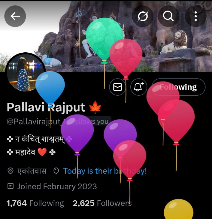inocent_anand's tweet image. 🎉 Happy Birthday!  
Wishing you joy, health &amp;amp; God’s blessings always.  
Stay happy, stay blessed! 🎂💫🙏  
@Pallavirajput_1 ❤️🎁🎂
#HappyBirthday #Blessings #StayHappy #CelebrateYou