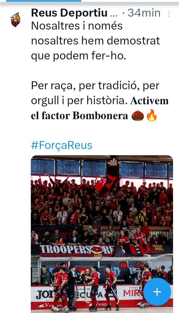 Tothom al hoquei Divendres comença la REUSMUNTADA.