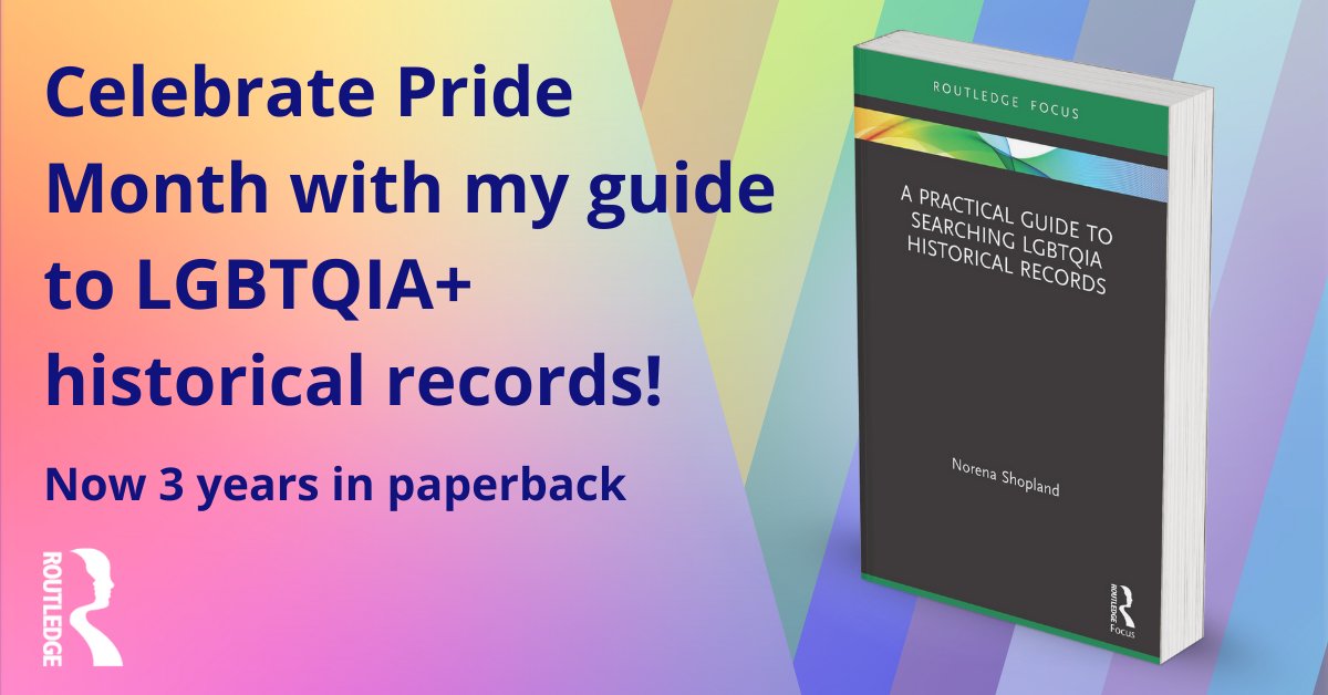 Three years ago, my guidebook hit the shelves in paperback. This #PrideMonth, I'm reflecting on how it continues to help illuminate queer histories previously lost to time. You can find out more here! invt.io/1bxb7fv7ejx @tandfresearch