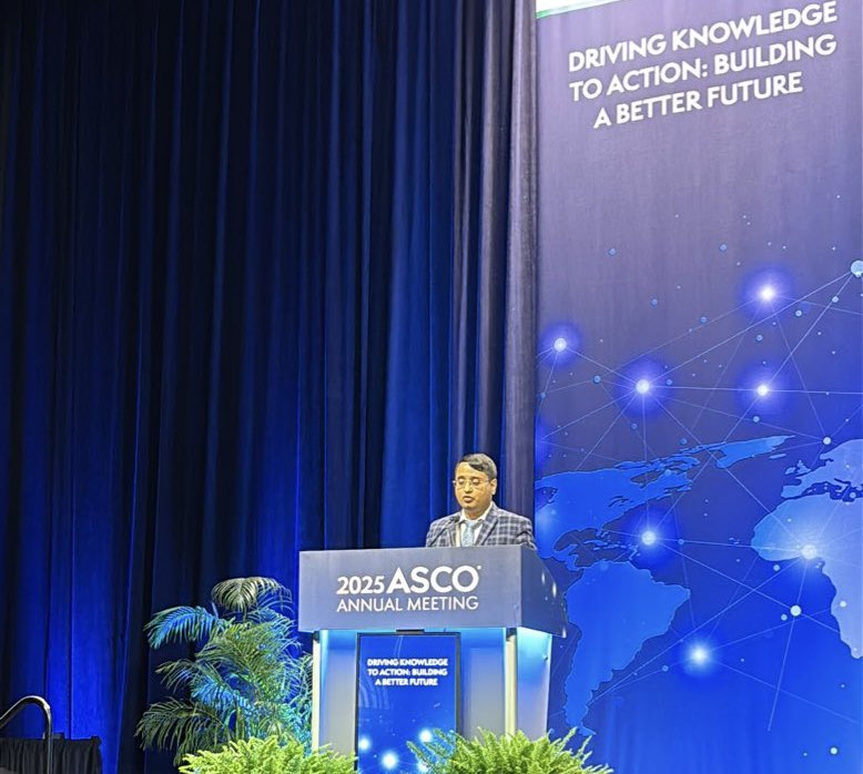 Sarbajit Mukherjee (@sarbaji85064063) on Twitter photo Honored to serve as the invited discussant for two impactful oral abstracts-POLCA-GB and GAIN at #ASCO25.
Grateful to <a href="/ASCO/">ASCO</a>, my colleagues, and inspired by the investigators' outstanding work. Deepest thanks to the patients & families.
<a href="/BHCancerCare/">Baptist Health Cancer Care</a> <a href="/curecc/">Cholangiocarcinoma Foundation</a> <a href="/TataMemorial/">Tata Memorial Hospital</a> Honored to serve as the invited discussant for two impactful oral abstracts-POLCA-GB and GAIN at #ASCO25.
Grateful to <a href="/ASCO/">ASCO</a>, my colleagues, and inspired by the investigators' outstanding work. Deepest thanks to the patients & families.
<a href="/BHCancerCare/">Baptist Health Cancer Care</a> <a href="/curecc/">Cholangiocarcinoma Foundation</a> <a href="/TataMemorial/">Tata Memorial Hospital</a>