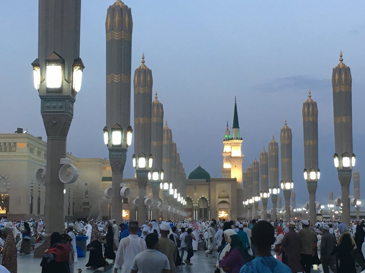 Can you imagine his flowing tears ﷺ if he was sitting next to you, seeing on your screen, what you see of their flowing blood?

There is so much peace in the city of the beloved (peace be upon him). But his heart wouldn’t be at ease with whats happening in Gaza. Nor should ours.