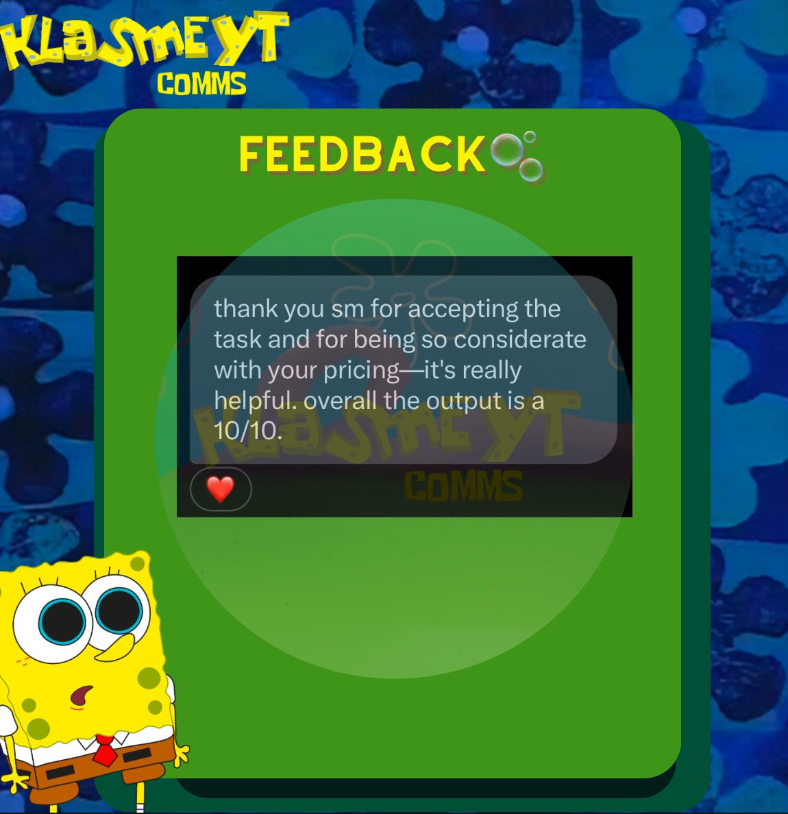 Yassified🫧!!
#KlasmeytFeedback