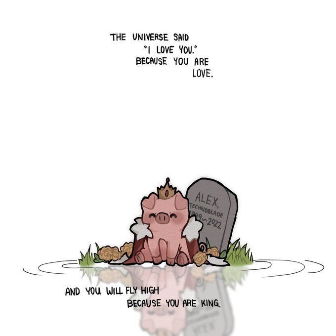 _KatieGold's tweet image. Happy Birthday Technoblade. 
Thank you for everything you’ve done for not only me but for a lot of people.
2 years, 11 months and 22 days later and I still miss you.
I wouldn’t be here without you.
Rest in peace, Technoblade never dies. 
🐷👑🕊️
#Technoblade26 #Techno20Mil