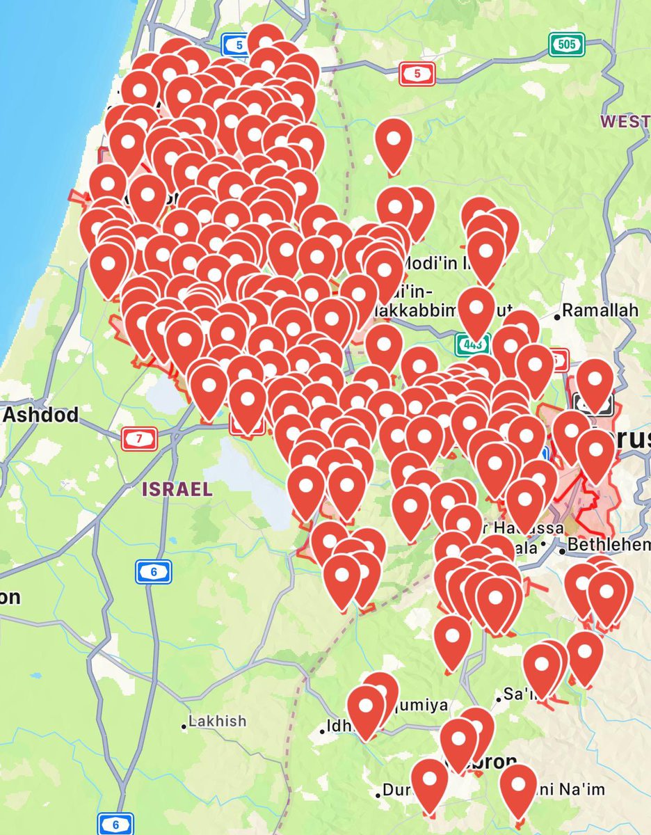 🚨Sirens sounding across central Israel following projectile fire from Yemen🚨