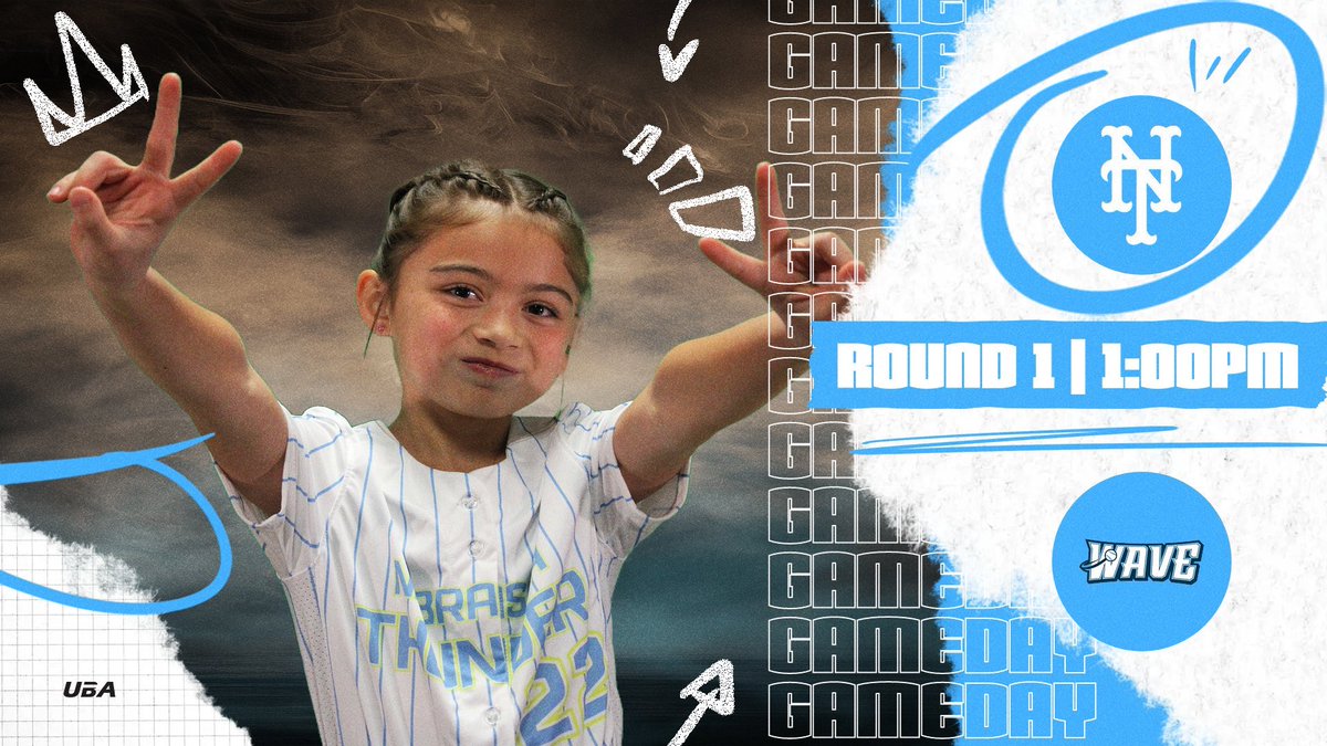 BRACKET PLAY

🆚 Nebraska Wave 9u - Peterman
⏰ 1:00pm
📍 Doris Bair Softball Complex - Field 4
🥎 Game Changer: web.gc.com/teams/8hAfEKtC…