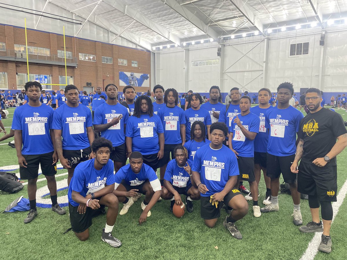 BIG MBA gettin some camp action at <a href="/MemphisFBRec/">Memphis Football Recruiting</a>