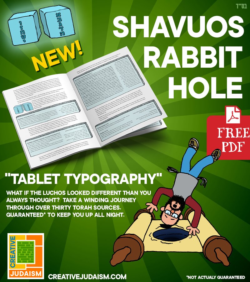 thedovid's tweet image. Looking for something fun to learn tonight?
CreativeJudaism.com/tablets