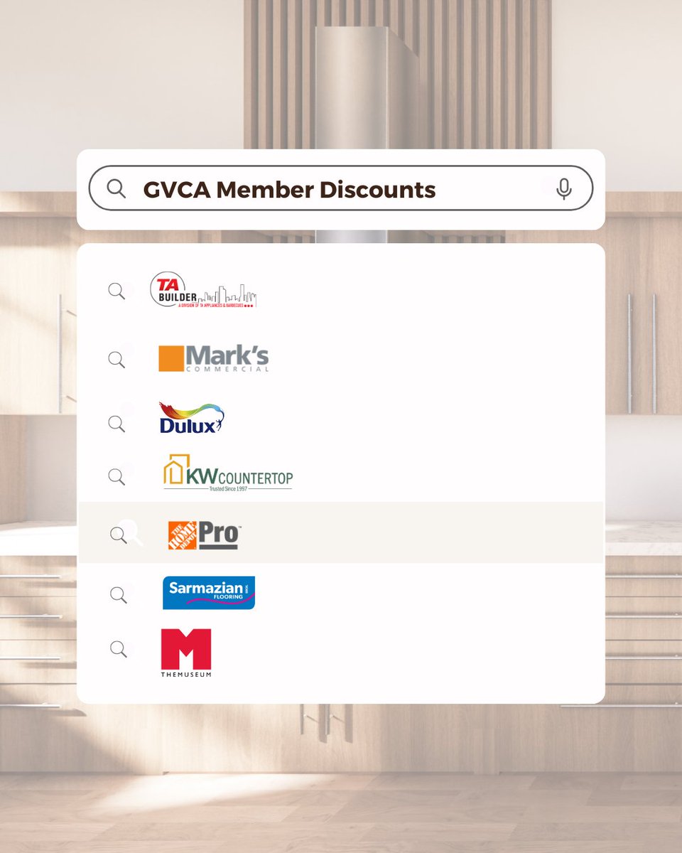 More Value. Less Spend.
Your GVCA membership gives you access to deals on the things you already use—workwear, supplies, hotels, and more.

Already a member? Start using your perks.
Not yet? Now’s the time.

🔗 hubs.ly/Q03mXkmG0
#GVCA #MemberPerks