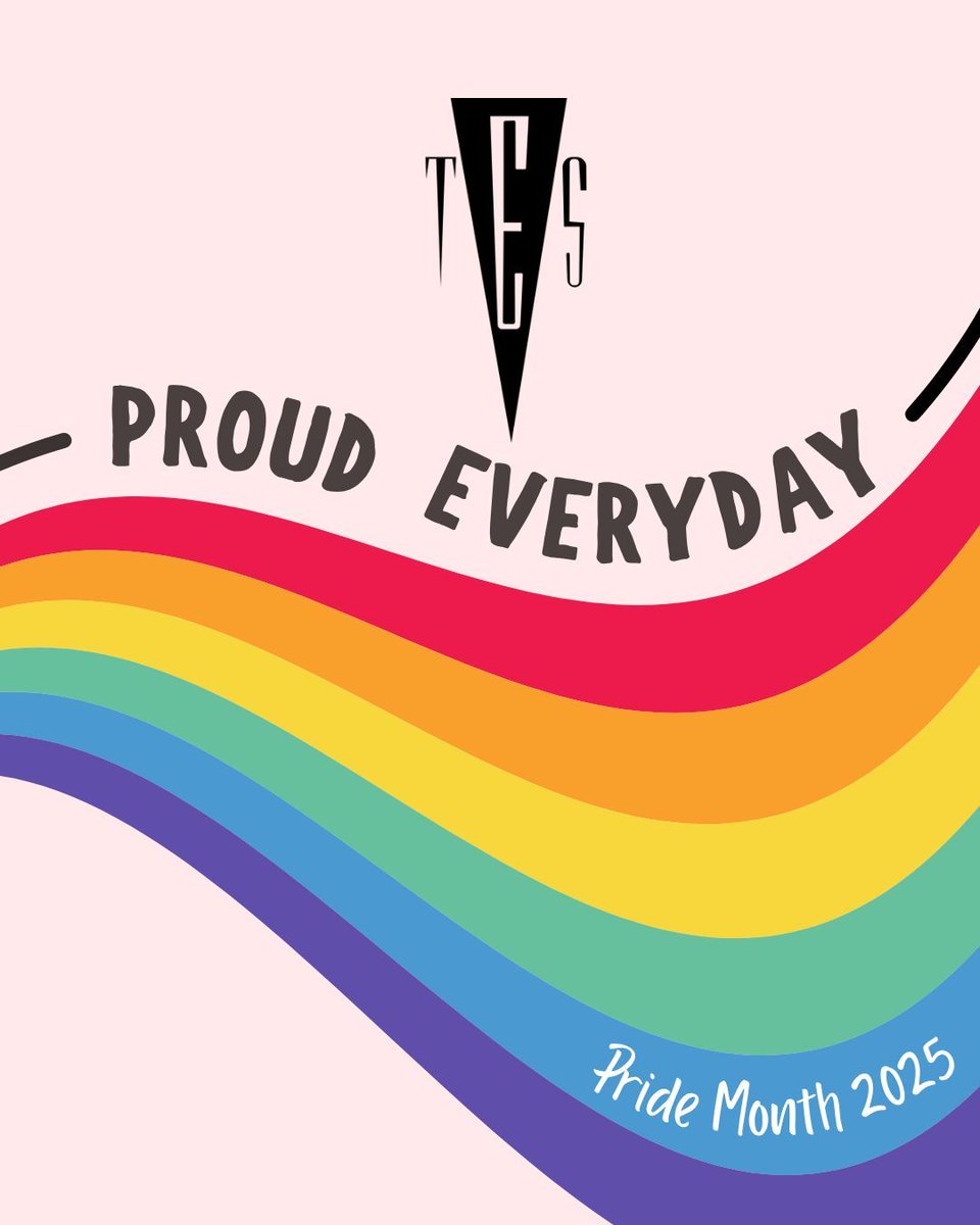 TES wishes everyone a Happy Pride! And remember, Pride is everyday.