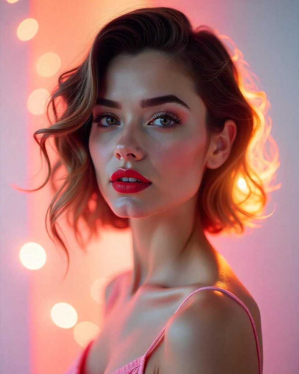 MagicShot_ai's tweet image. When glam meets AI magic 💋✨
Serving face, powered by magicshot.ai 🪄
Who knew pixels could slay this hard?
#MakeupMuse #HairQueen #MagicShot #AIGlam #BeautyRedefined