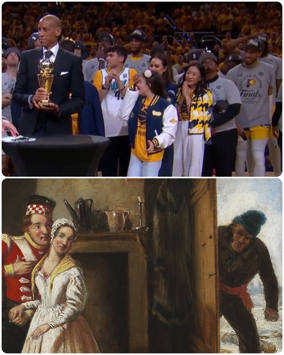 <a href="/calebnixonmedia/">Caleb Nixon</a> The Jealous Husband, by Cornelius Krieghoff, 1847