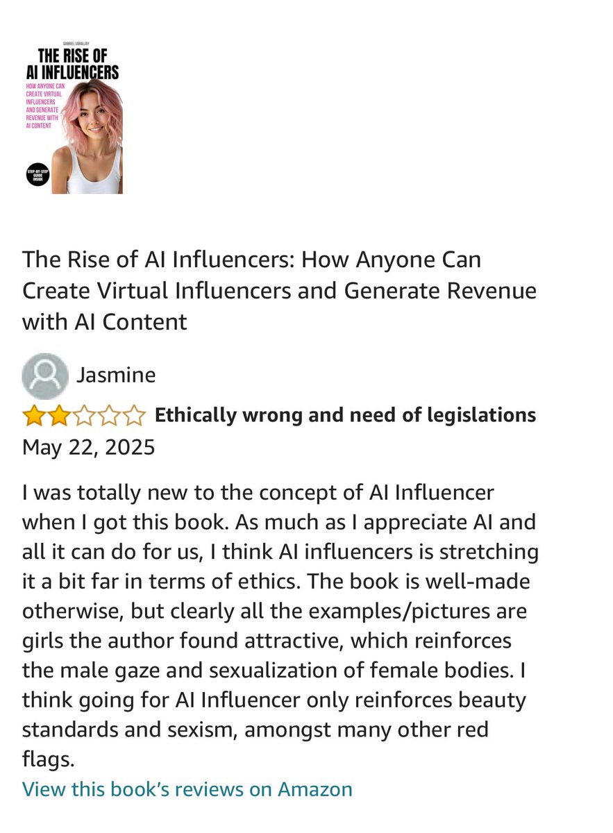 When you warn about AI’s ethical red flags… and someone leaves a review saying you didn’t warn about the red flags. Guess I need bigger flags. 🤣