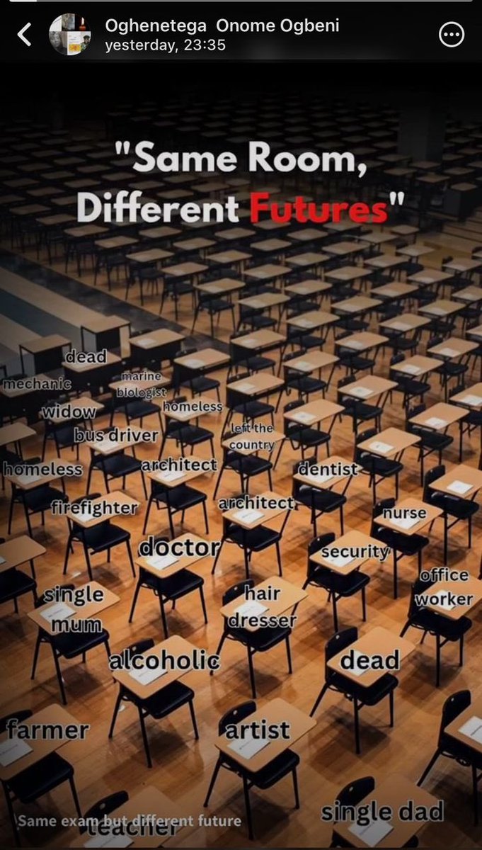 #ClassmatesAndTheTrickeryOfLife 

There is something both amusing &amp; tragic about classmates &amp; I feel is #TooGoodNotToShare

When we are young, sitting side by side on stiff wooden desks, everything feels equal. We wear the same uniforms, complain about the same teachers, 
AND
