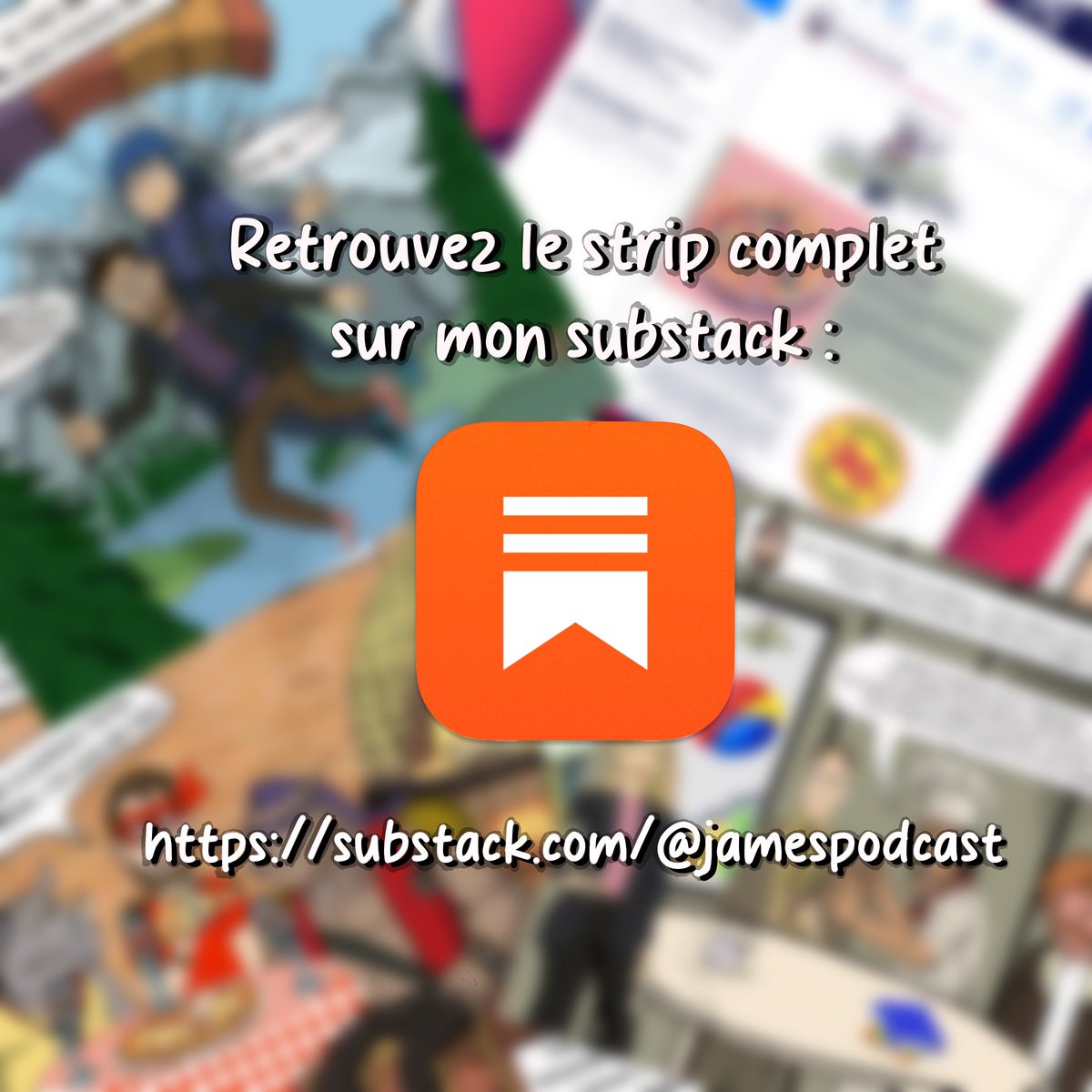 Vous aussi vous recevez des mails WTF ?
Moi, c’est devenu une source d’inspiration.
Mon nouveau strip parle de ça. Venez me dire si ça vous est déjà arrivé aussi !

🎨 Ctrl Alt Anxiété – Pizza en parachute sur Substack
open.substack.com/pub/jamespodca…