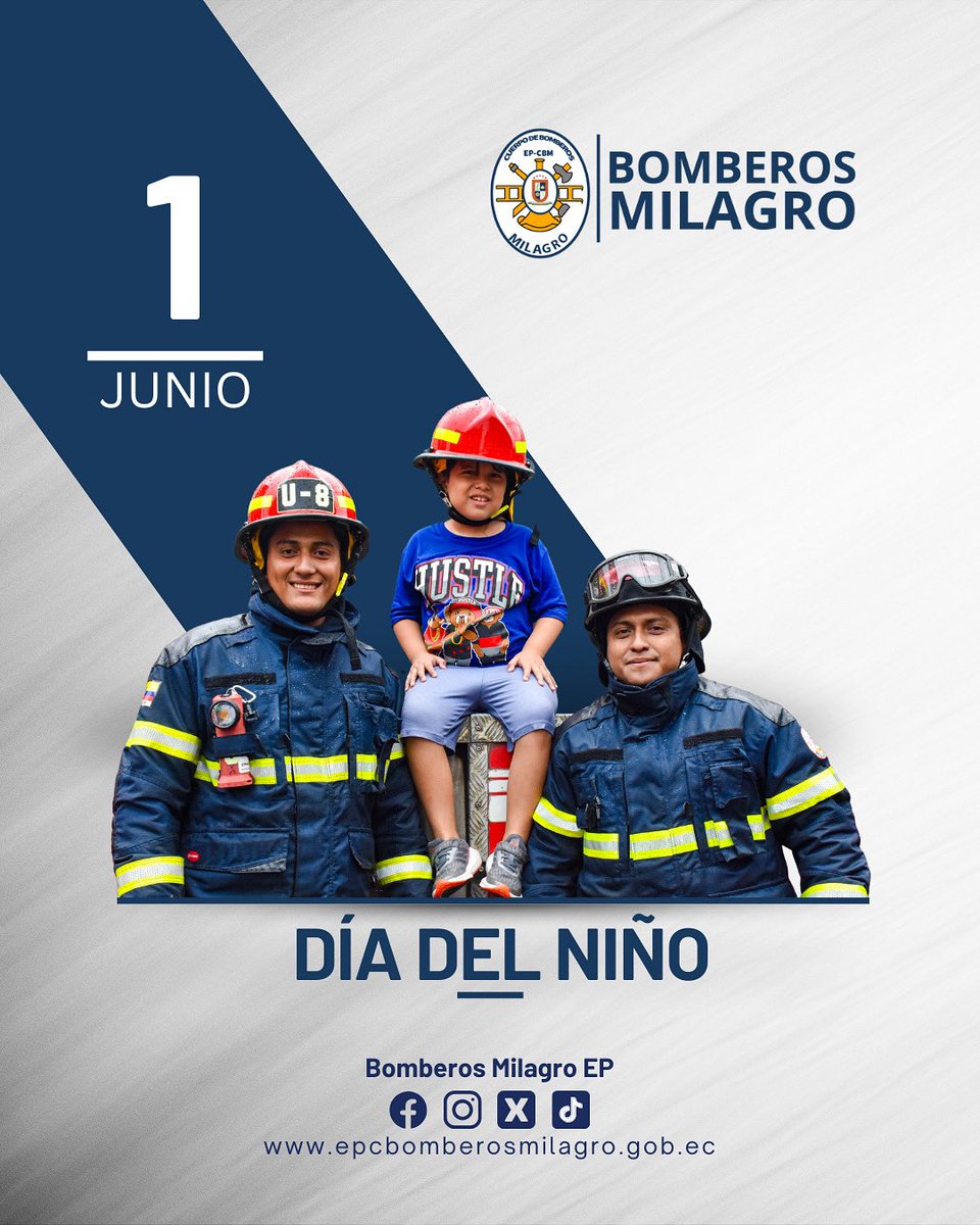 En cada pequeño vemos a un futuro héroe, a un soñador, a alguien que puede cambiar el mundo.
Les mandamos un fuerte abrazo y les recordamos:
🔥 Nunca dejen de jugar.
🔥 Nunca dejen de soñar.
🔥 Y nunca olviden que los bomberos siempre estaremos para cuidarlos.

#DíaDelNiño