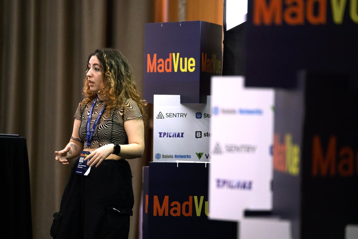 dawntraoz's tweet image. What an incredible experience at the inaugural @madvue_es conference! 🚀

Just back from speaking at the first-ever #MadVue, and I&apos;m still buzzing from the energy and warmth of the event! I had the privilege of presenting “Unlocking the power of Web Extensions with Vue” 🧩