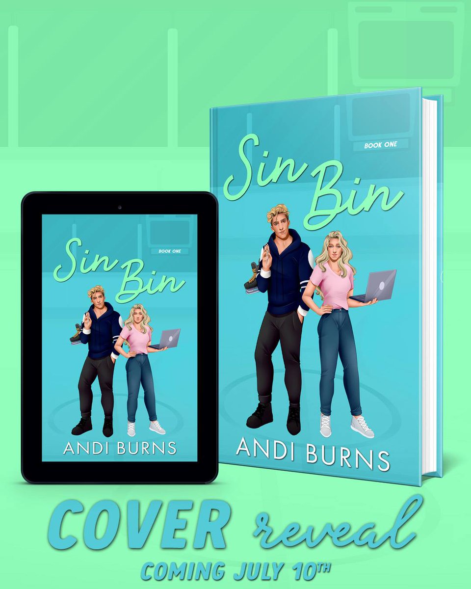 🏒 𝐂𝐎𝐕𝐄𝐑 𝐑𝐄𝐕𝐄𝐀𝐋 🏒
Check out this gorgeous cover for 𝗦𝗶𝗻 𝗕𝗶𝗻: 𝗕𝗨 𝗛𝗼𝗰𝗸𝗲𝘆 𝗦𝗲𝗮𝘀𝗼𝗻 𝟮, 𝗕𝗼𝗼𝗸 #𝟭 by Andi Burns, releasing July 10th!

PRE-ORDER/ ADD IT TO YOUR AMAZON WISHLIST! geni.us/sinbinab