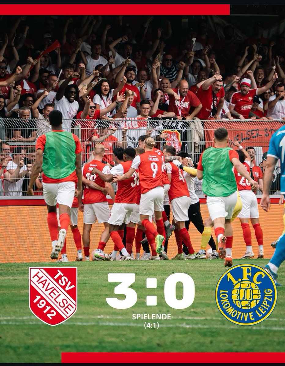 Wie gratulieren dem TSV Havelse zum Aufstieg in die 3. Liga.