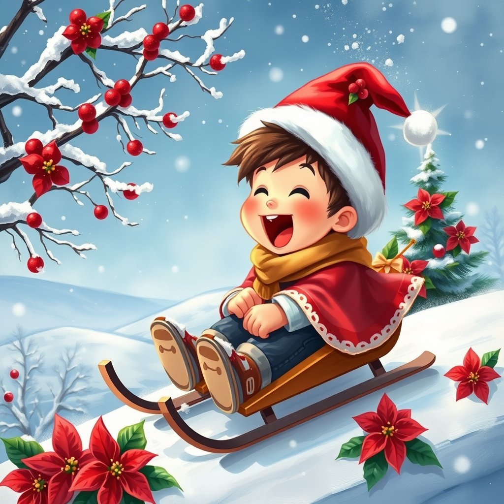 Prompts free: Winterliche Schlittenfahrt im Schnee prompts-free.blogspot.com/2025/06/winter…