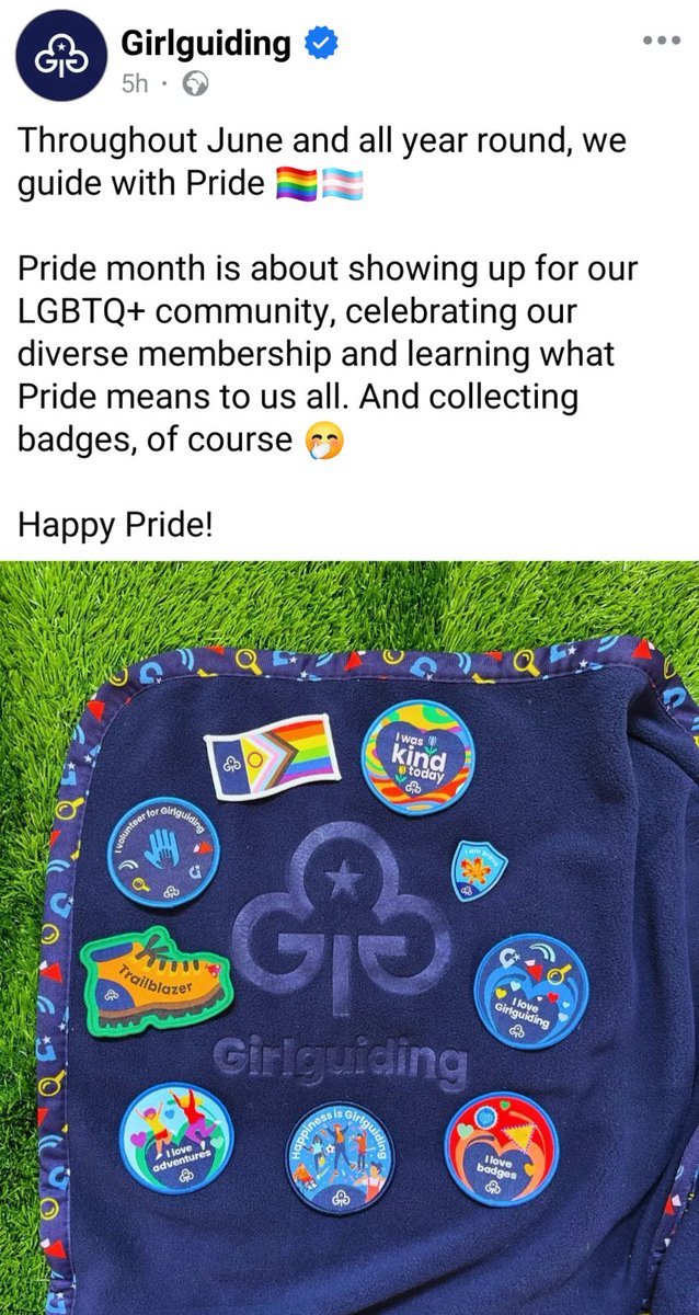 Girlguiding, UK.