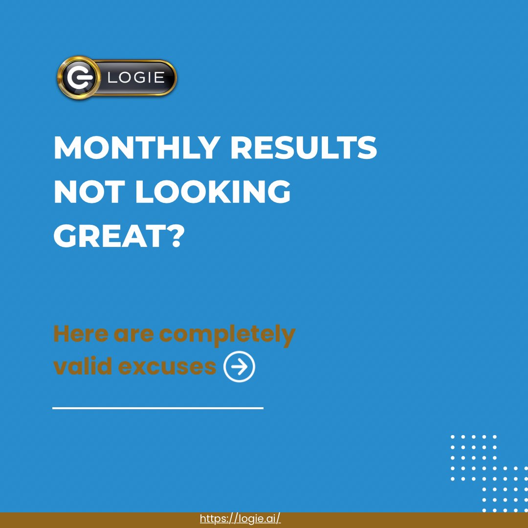 logie_inc's tweet image. What are some of the excuses you tell yourself when your don’t get the results you want??

Drop your funniest excuses in the comments and let’s laugh through  together! 😂👇

#logieai #logie #amazon #influencermarketing #amazoninfluencer #contentcreationtips #relatable #funny