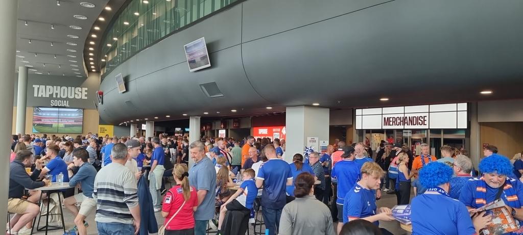 Club Wembley pre match!
