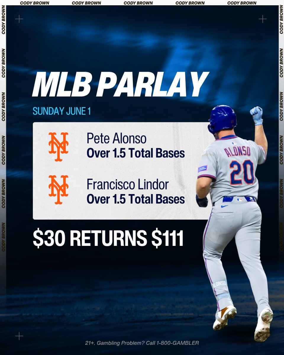 Cody Brown Bets tweet media