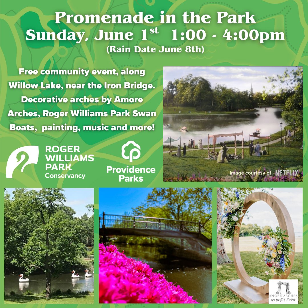 This afternoon in Roger Williams Park!!