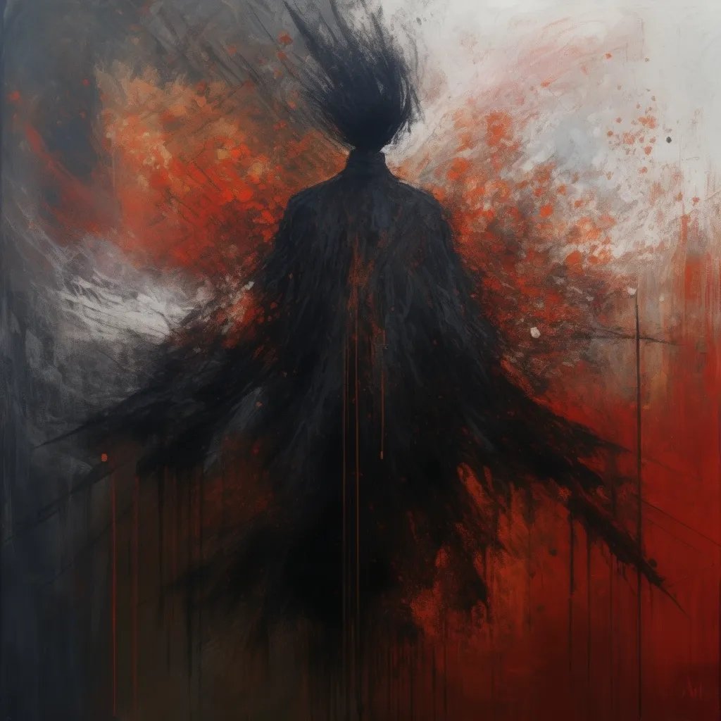 hauntingly beautiful. #digitalart #darkart #abstractart #mystery #art #creative #haunting #beautifulart 🖤