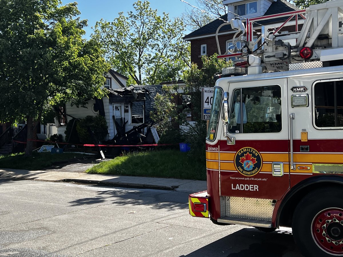 .<a href="/ONFireMarshal/">Office of the Fire Marshal</a> investigating a house explosion on Tuxedo Avenue North in Hamilton. <a href="/HamiltonFireDep/">Hamilton Fire Department</a> crews arrived to a home fully involved at 5AM. Crews upgraded incident to a multiple alarm fire with defensive operations. No occupants home at the time of the explosion.