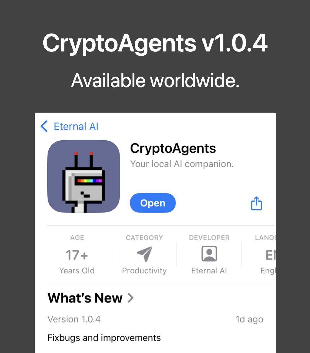 Eternal AI tweet media