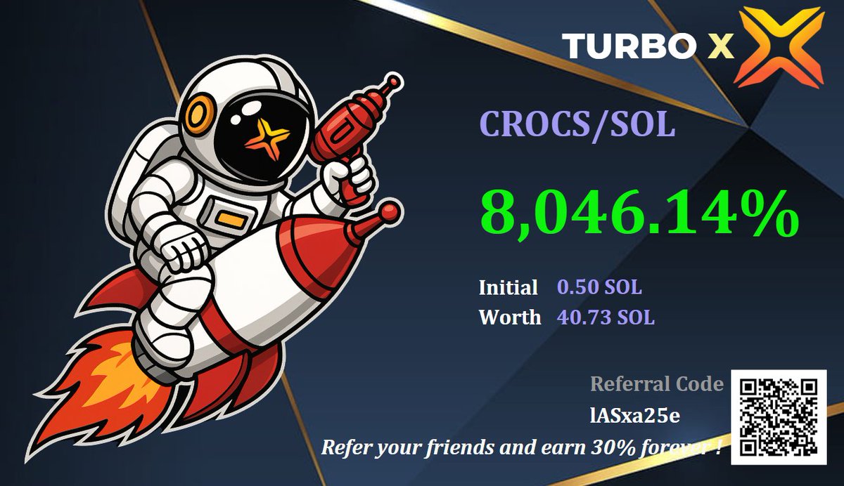 jazzy_mik's tweet photo. $Crocs 
CA : 28PvYPbQdBcpRwwNobRrWUqUkFQ2hwgZc3tLu1Qhpump
Done : x 82
This call we had in my channel
🔗 TG Chanel : https://t.co/VIGikSaMg6
#SOL #MEMECoin #TurboXBot #TurboXTradingBot #TurboX https://t.co/wSlkubdT0m
