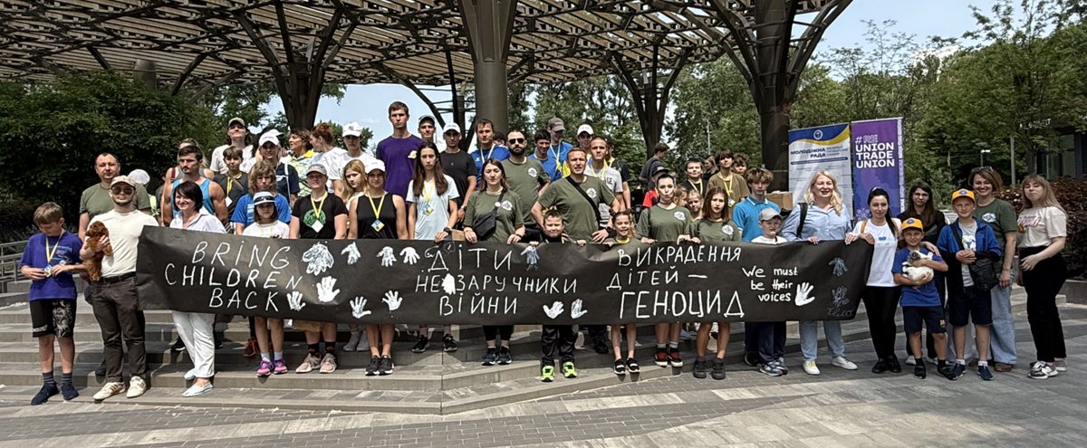 Freedom for children abducted by rissia 
<a href="/UkraineSol/">Ukraine Solidarity Campaign 🇺🇦✊🏽🚩</a> 
#BringUkrainianChildrenHome