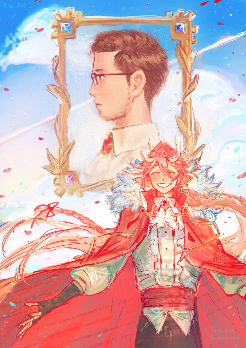 Happy birthday dear Technoblade 
#Technofanart #Technoblade26