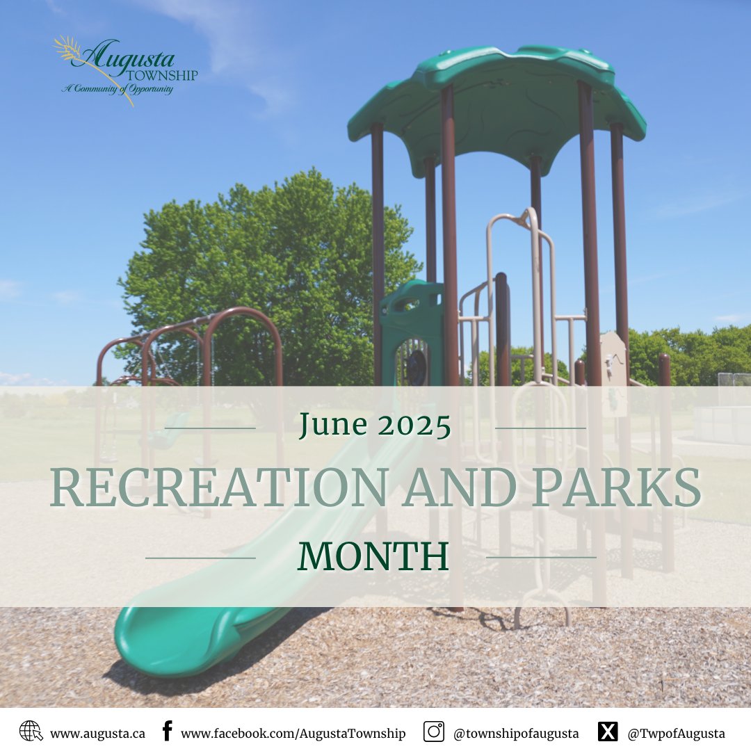 June is Recreation and Parks Month! 🌳☀️ Celebrate our community spaces and programs! Explore a new park, join an activity, or share your favorite park photo with #AugustaParks!